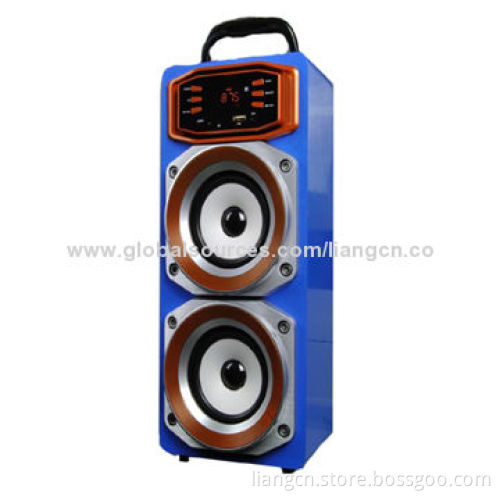 top Quality with FM Radio Function Bluetooth Wooden Speaker
